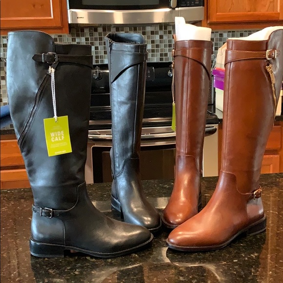 gianni bini wide calf boots